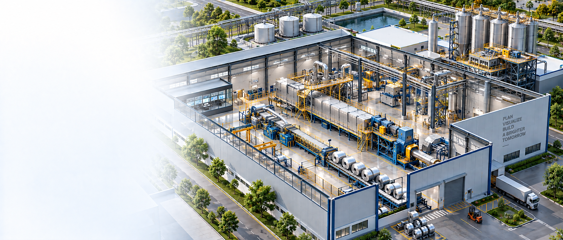 3D factory and industrial plant visualization by Nextpixl