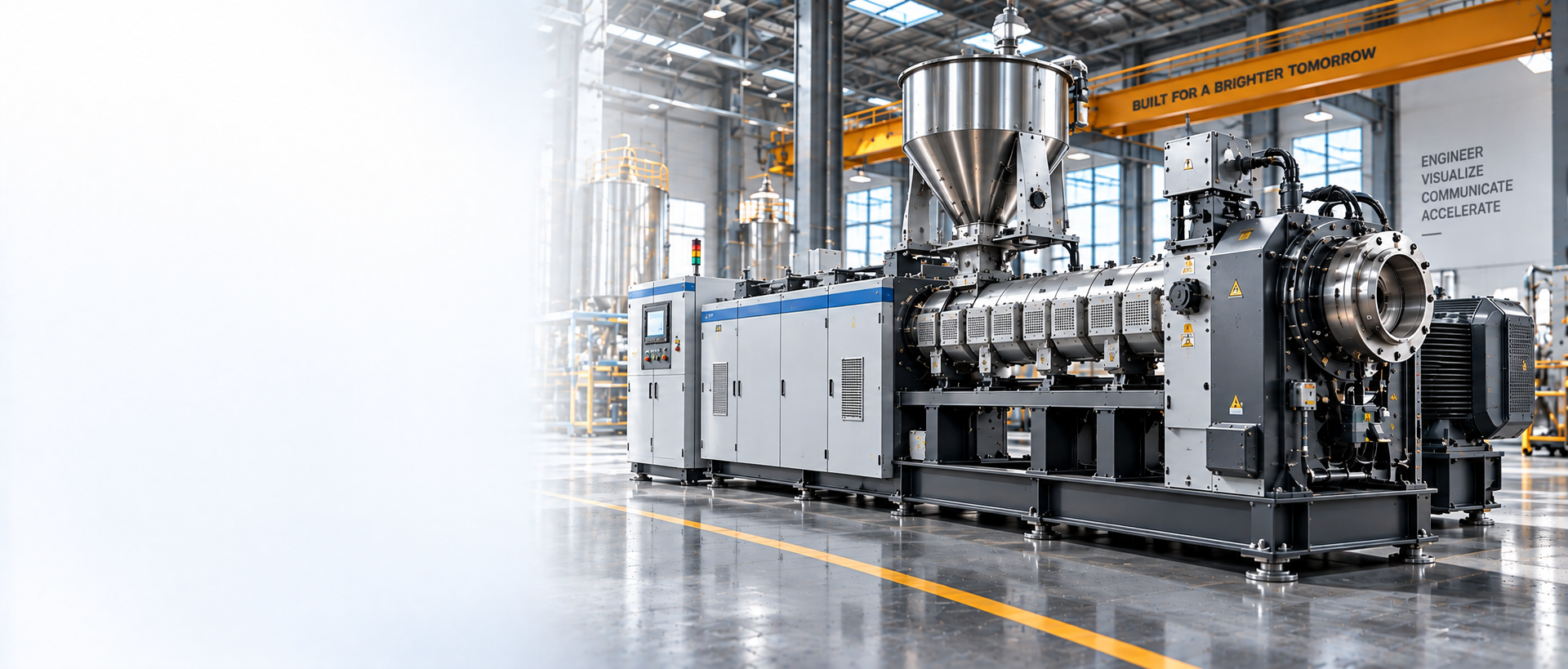 Industrial machinery visualization