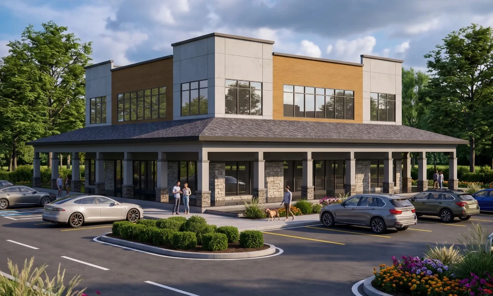 Commercial architecture CGI