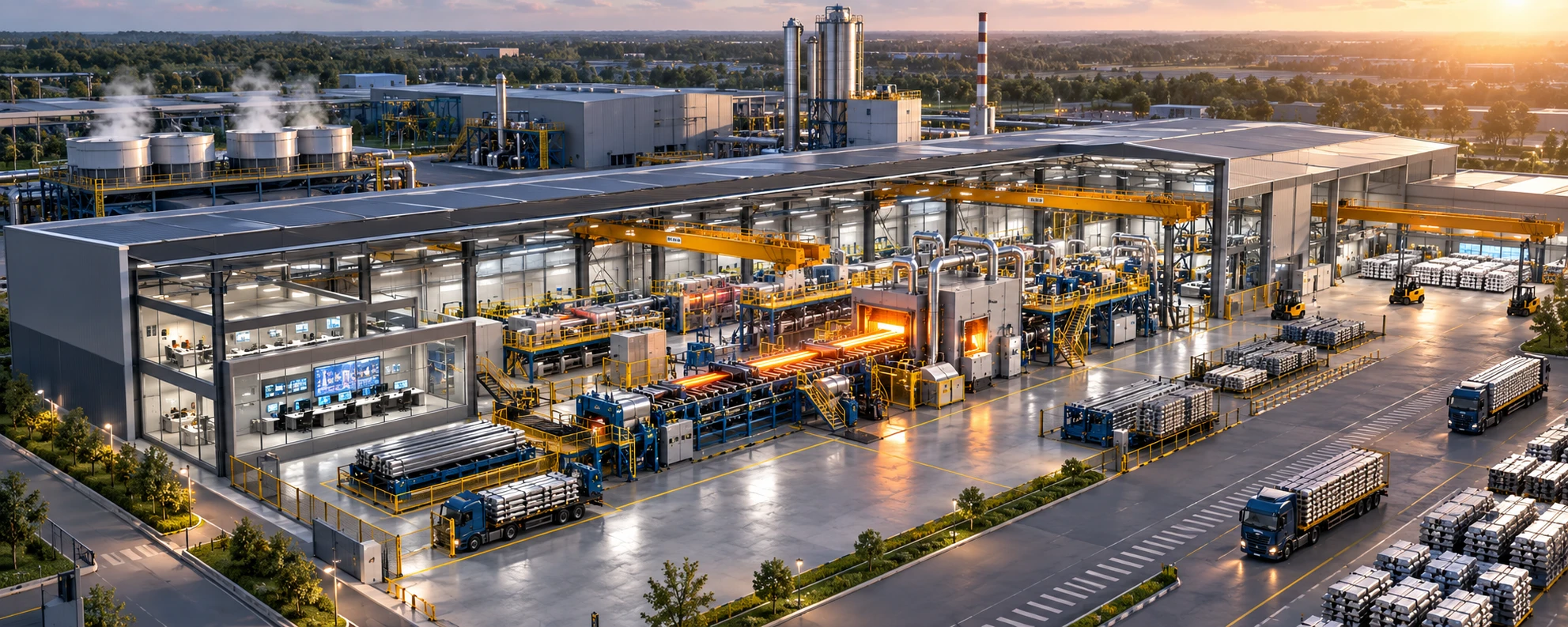 Factory and plant animation