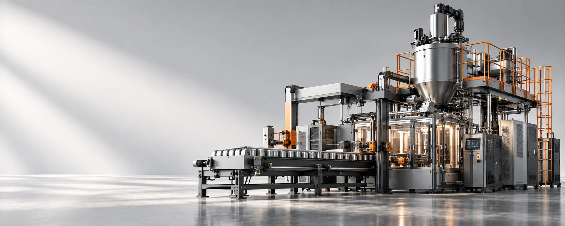 Machinery and equipment visualization in factory
