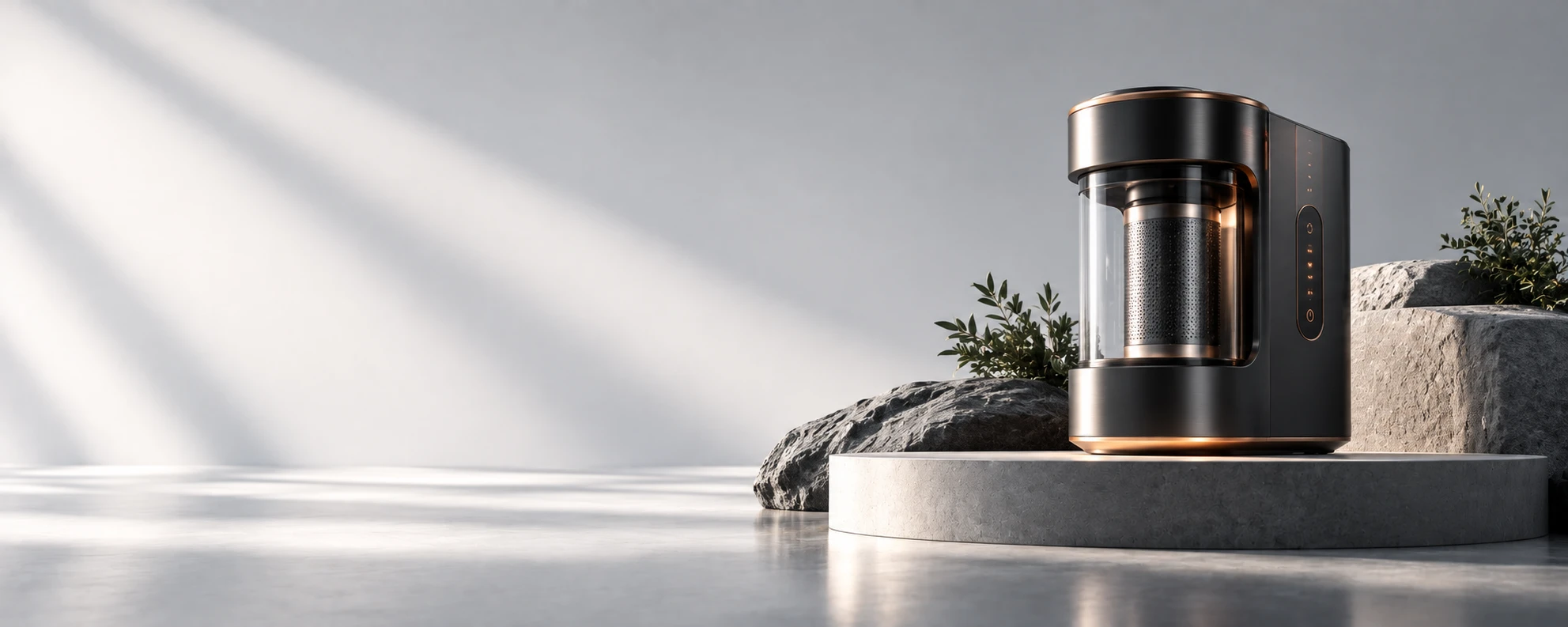 Industrial machinery product launch CGI