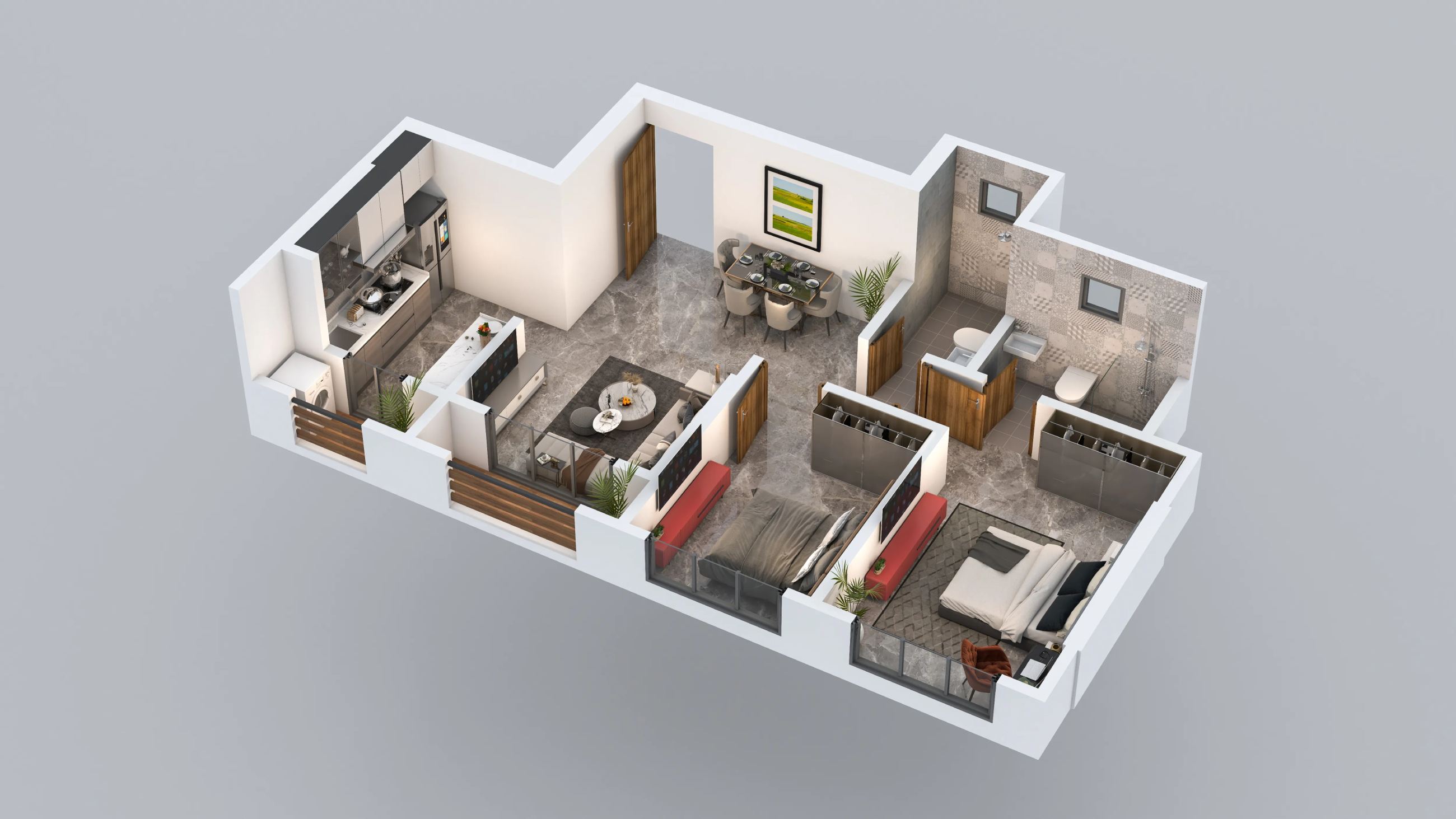 Isometric Renders